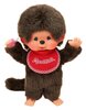 Monchhichi jongen buigbaar 20cm Photogenic serie bruin pluche