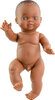 Babypop 34cm Paola Reina Gordi jongen donker ongekleed
