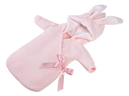 Llorens Blanke Pop Met Omslag Doek Rose 36 Cm