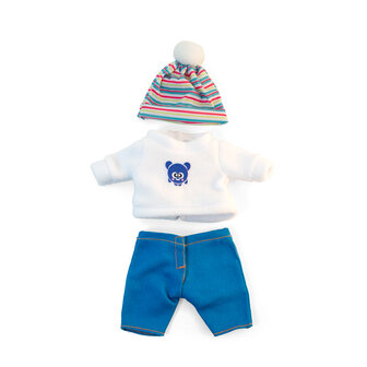 MINILAND KLEDING SET JONGEN 21CM