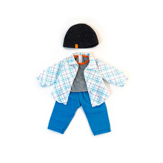 MINILAND KLEDING SET JONGEN 40CM