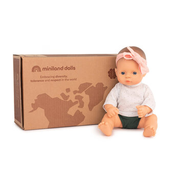 MINILAND BABYPOP EUROPEES MEISJE GEKLEED 32CM