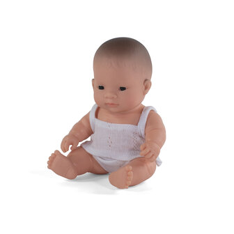 MINILAND BABYPOP AZIATISCHE MEISJE MET ONDERGOED 21CM