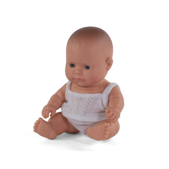 MINILAND BABYPOP EUROPESE JONGEN MET ONDERGOED 21CM