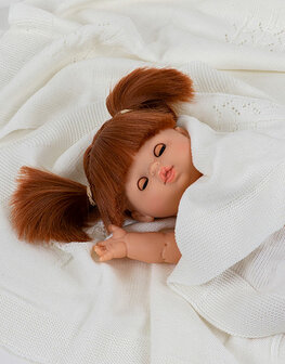 Minikane / Paola Reina  Pop Gabrielle Gordi met bruine slaapogen 34 cm