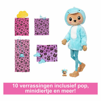 Barbie Cutie Reveal Modepop Dolfijn