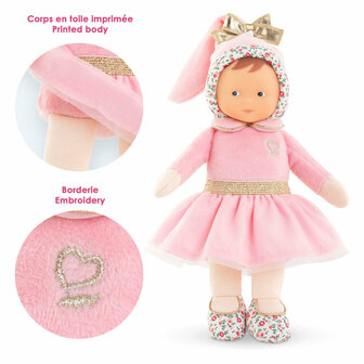 Corolle Miss Ballerina - Roze Grenadine Pop, 25cm