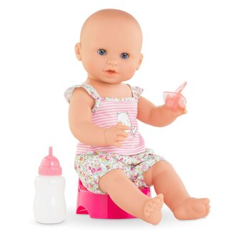 Corolle Mon Grand Poupon Drink- en Plaspop - Emma, 36cm