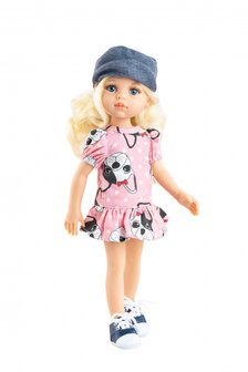 Paola Reina Pop Amigas Claudia denim pet (32 cm)