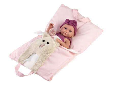 Llorens pop 40cm NICA RN ROZE ZAK