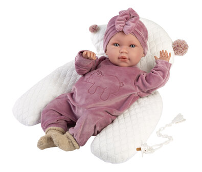 Llorens Pop Mimi Llorona Met Kussen 42cm Uitlopend