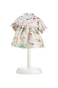 Kledingset Llorens 40cm wit jurkje