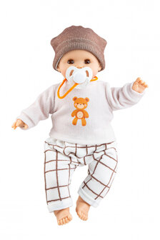 Paola Reina Pop Alex (beer) met mechanisme (36 cm)