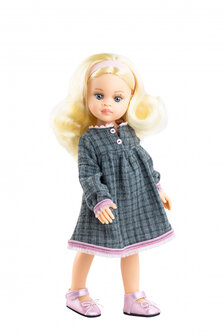 Paola Reina Pop Amigas Laura goudbl./haarband (32cm)