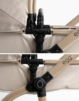 Minikane x EGG Poppenwagen 2-in-1 - Deluxe - Verstelbaar
