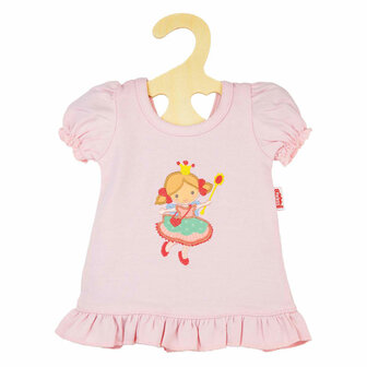 Poppen Nachtjapon Prinses Emily, 28-35 cm