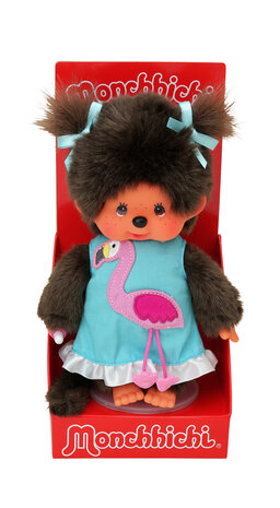 Monchhichi Meisje Flamingo (20cm)