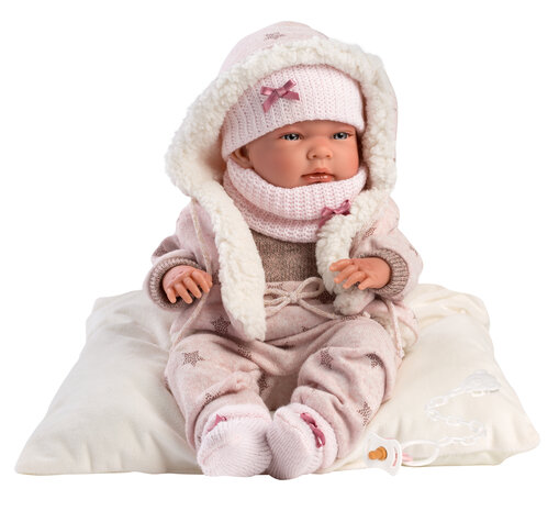 Llorens pop Nica met sterren outfit - 40cm