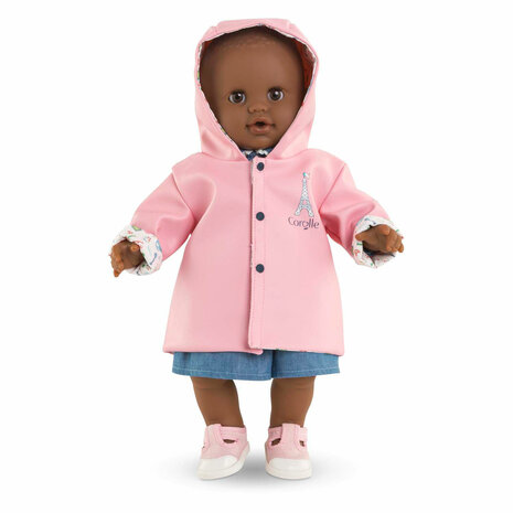 Corolle Omkeerbare Regenjas voor Babypop, 36cm