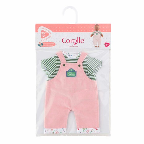 Corolle T-Shirt en Overall voor Babypop, 30cm