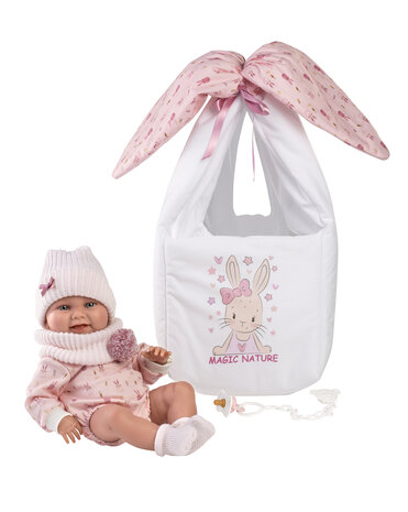 Llorens pop NICA met draagtas MAGIC NATURE - 40 cm Uitlopend