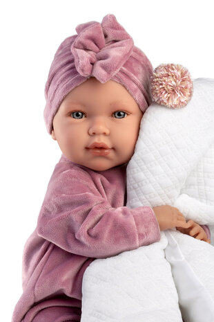 Llorens Pop Mimi Llorona Met Kussen 42cm Uitlopend