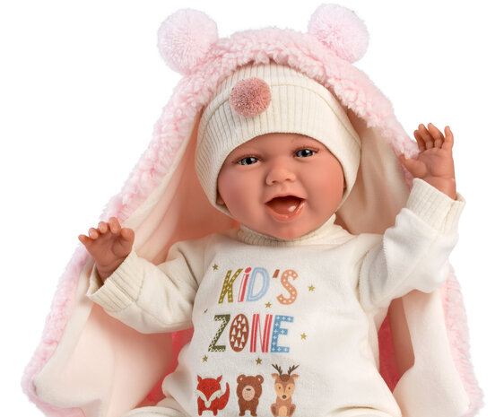 Llorens pop lachende Mimi "kids zone" - 42 cm