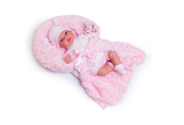 Pop Antonio Juan Toneta met deken 34cm