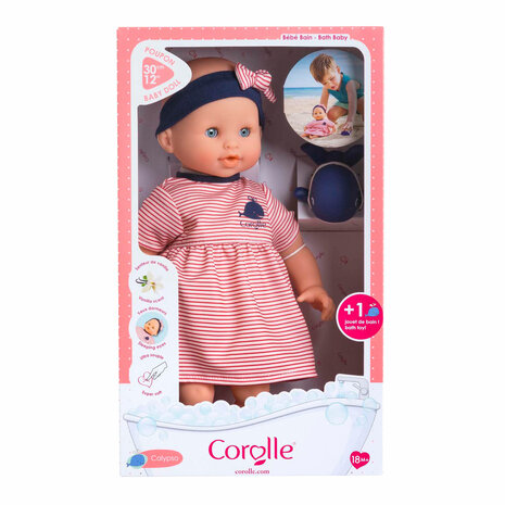 Corolle Badpop Calypso - Walvis, 30cm