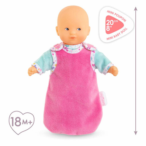 Corolle Mini Calin Welterusten Pop Set - Vlinders, 20cm