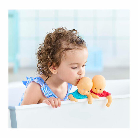 Corolle Mini Bad Babypop - Blauw, 20cm