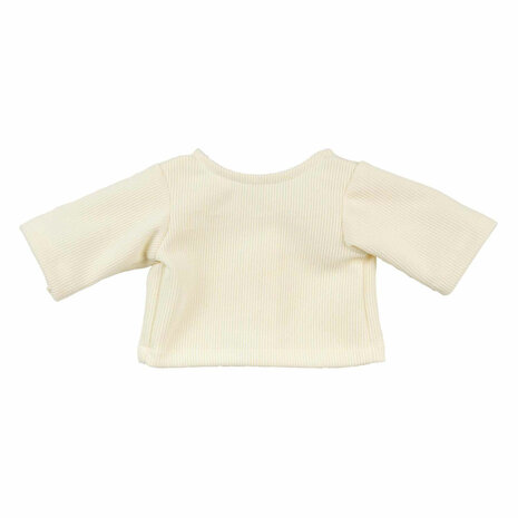 Poppen Ribfluwelen Jurk Hartjesconfetti, 28-35 cm