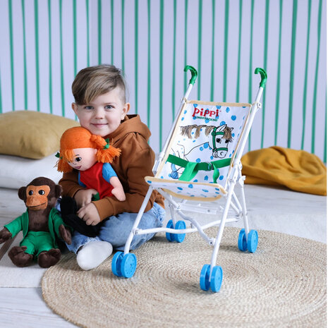 Pippi poppenkinderwagen