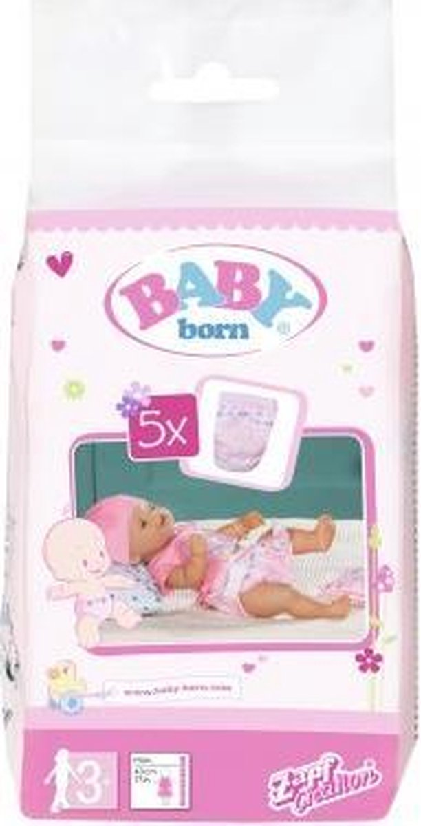 BABY born Luiers 5-Pack - Levensechte kopen?