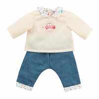 Corolle T-Shirt en Spijkerbroek voor Babypop, 36cm