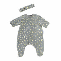 Corolle Poppen Pyjama en Hoofdband, 30cm - Glow in the Dark