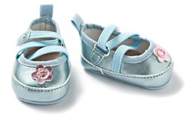 Heless Ballerina'S BLAUW Met Bandjes 38/45Cm