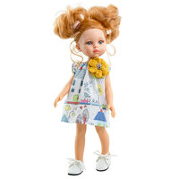 Paola Reina Pop Amigas Dasha Met Knotten (32Cm)