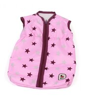 Bayer Chic Poppenslaapzak (Lichtroze/Aubergine/Ster)