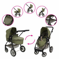 2-in-1 Poppenwagen