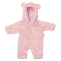 Poppenkleding Onesie Roze Fleece