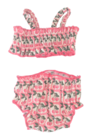 Bikini met kersen-print Gordi poppen voor 34cm pop Minikane en Paola Reina