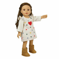 Poppenlaarsjes Suede, 30-34 cm