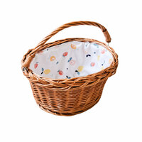 Fietsmand glitter fruit