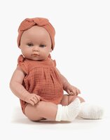 Minikane/Paola Reina Babypop Yaelle Terra 47 cm - Zacht Vinyl