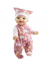 Babypop 34cm Gordi Leire blank lachend meisje met dierenpakje