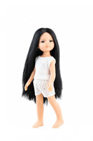 Paola Reina Amigas pop 32cm zwart haar pyjama - Paola