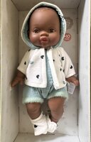 Paola Reina Pop Gordi donker meisje Fran 34 cm